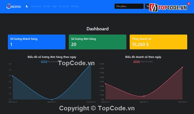 Code web,Web đặt vé xem phim,đặt vé xem phim